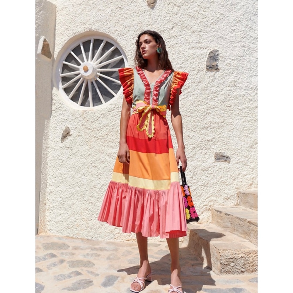 Celia B Leo Dress Multi